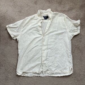CHUBBIES BUTTON DOWN CREAM COLOR